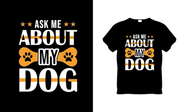 Hundetypografie-T-Shirt-Design, Hundetypografie-Schriftzug, trendiges Typografie-Hunde-T-Shirt,