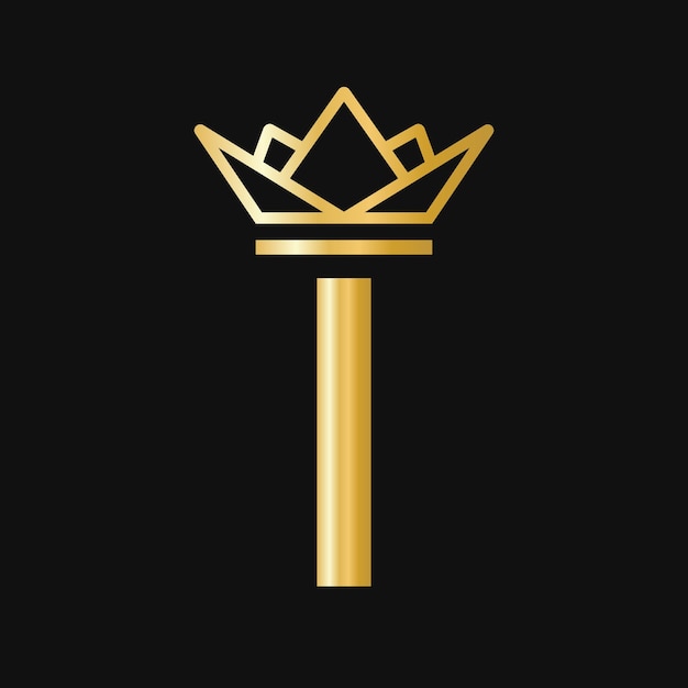 I krone logo krone logo für schönheit mode star elegant luxus schild