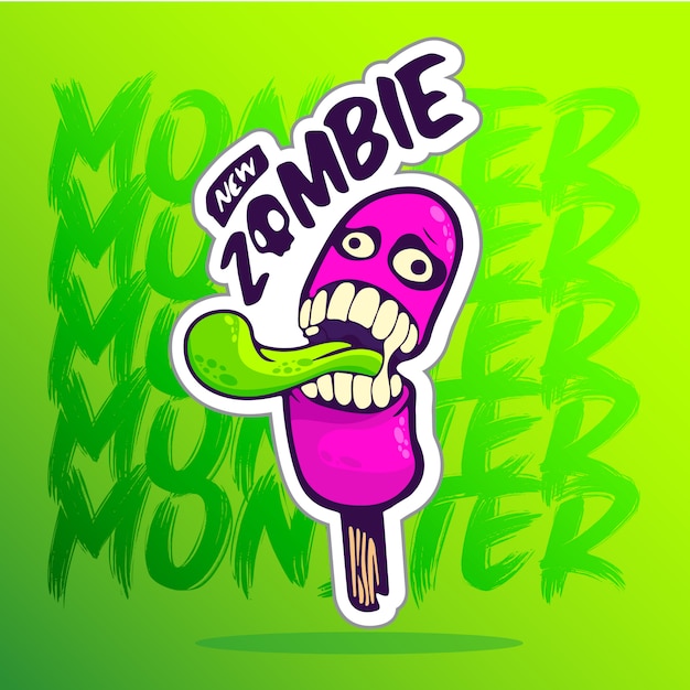 ICE MOSTER STICKER