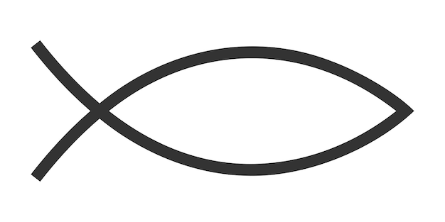 Ichthys-Ikonen Jesus-Fisch Bibel-Symbol Geheimnis Shibboleth in der christlichen Religion
