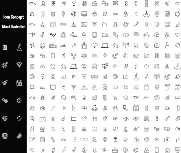 Icon-Arbeitsblätter