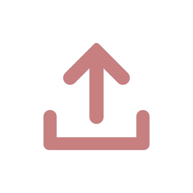 Icon-Design-Vektor-Vorlage hochladen