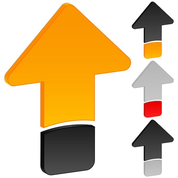 Icon mit dem Pfeil nach oben