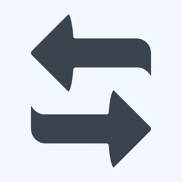 Icon Repeat related to Podcast symbol glyph style