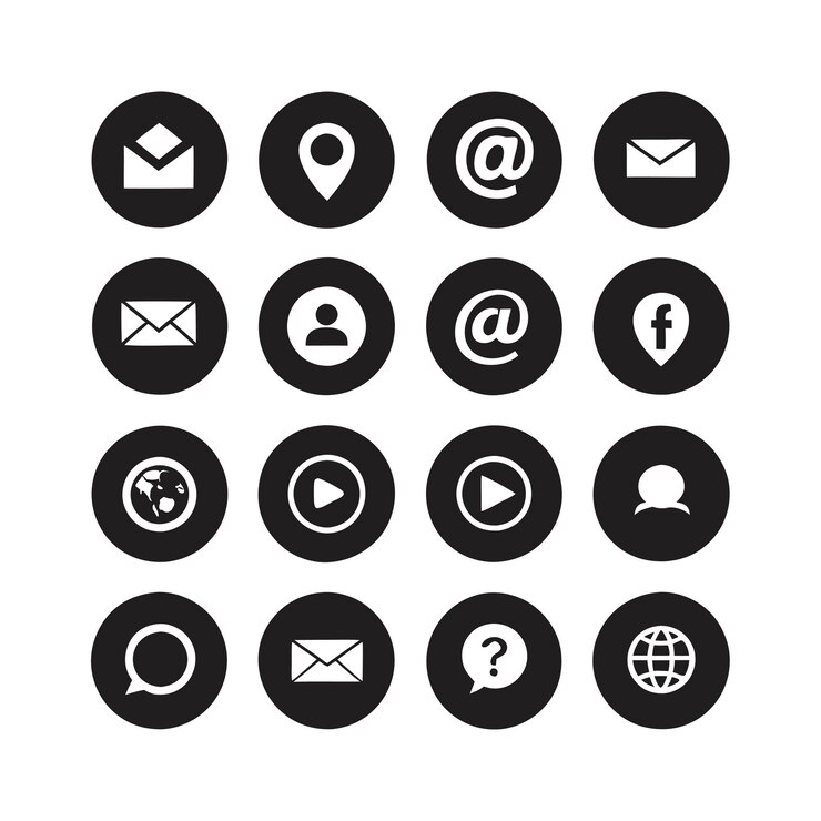 Icon-Satz-Kollektion Vektor-Illustration