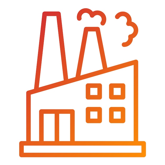 Icon-Stil der Vector-Design-Fabrik