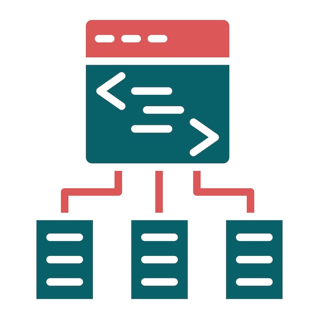Icon-Stil des Vektor-Design-Frameworks