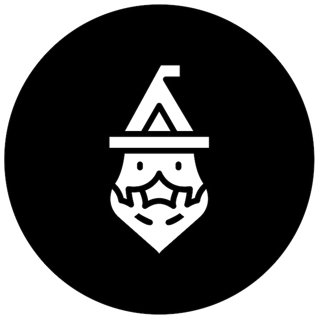 Vektor icon-stil des vektor-design-wizards