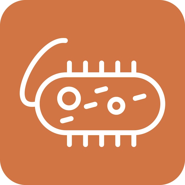 Icon-Stil für Bakterien