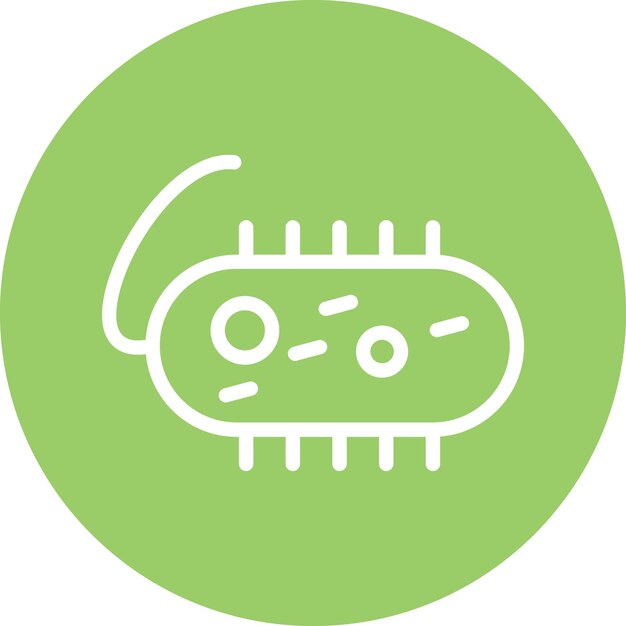 Icon-Stil für Bakterien