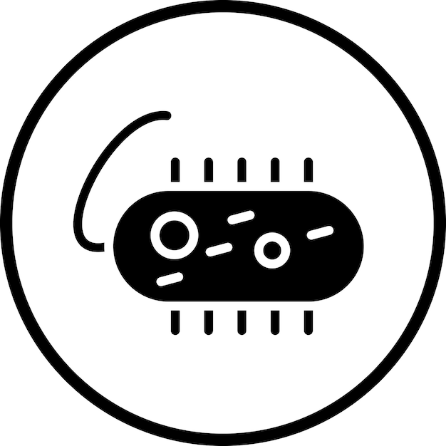 Icon-Stil für Bakterien