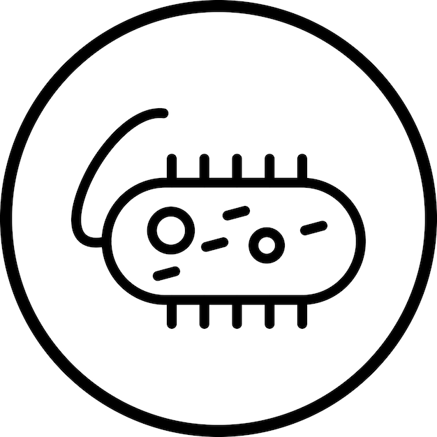 Icon-Stil für Bakterien