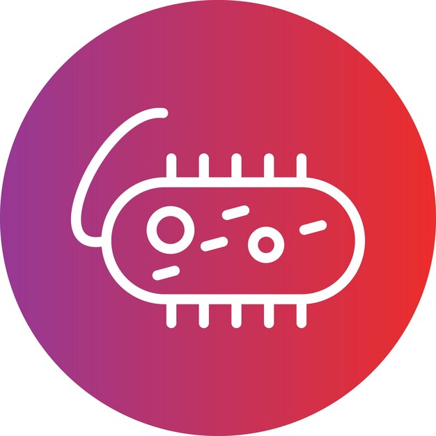 Icon-Stil für Bakterien