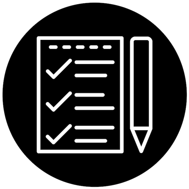 Icon-Stil für das Testen von Vektorentwürfen