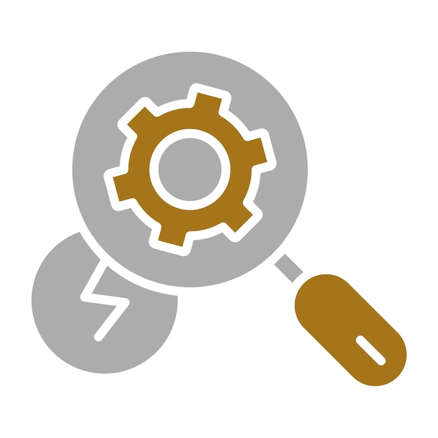 Icon-Stil für das Vektor-Design-Incident-Management