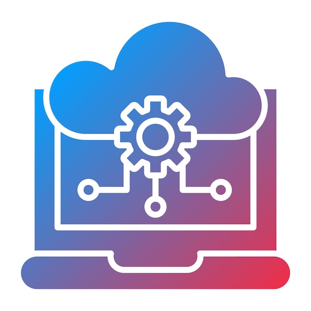 Icon-Stil für das Vektorentwurf-Rooting