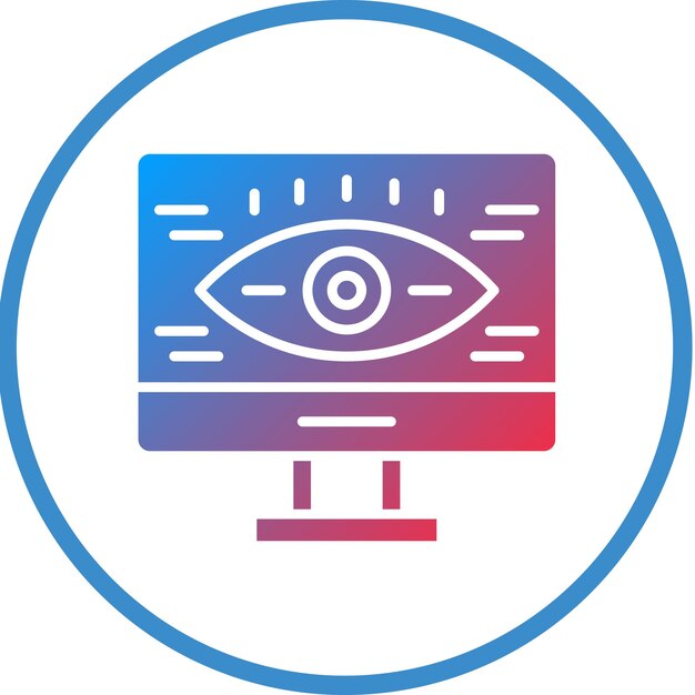 Icon-Stil für die Vektor-Design-Visualisierung