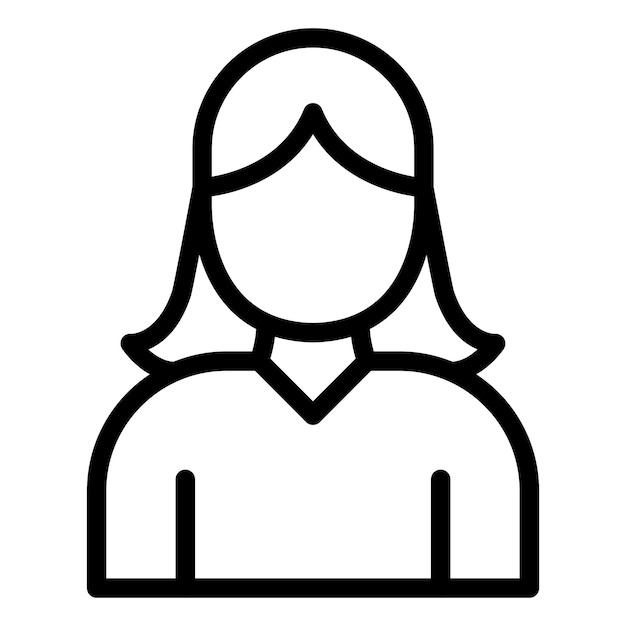 Icon-Stil für Mädchen