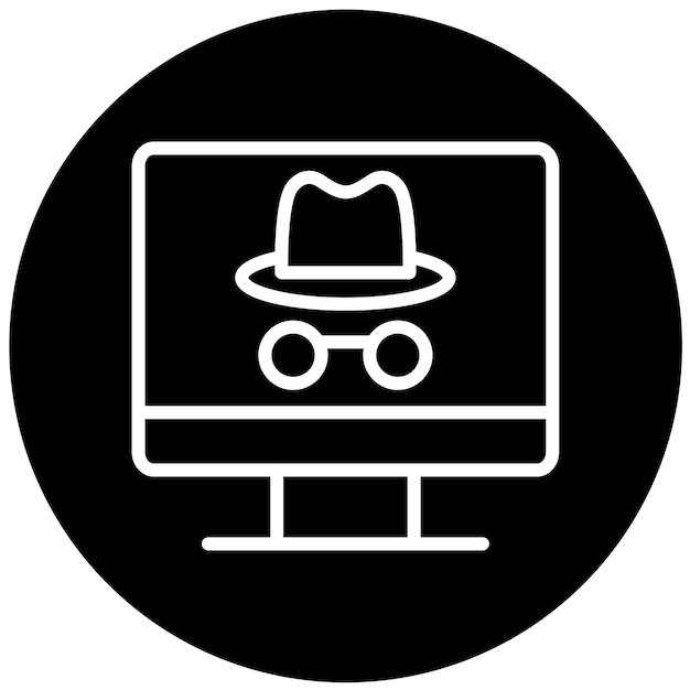 Icon-Stil für Vektorentwurf-Betrug
