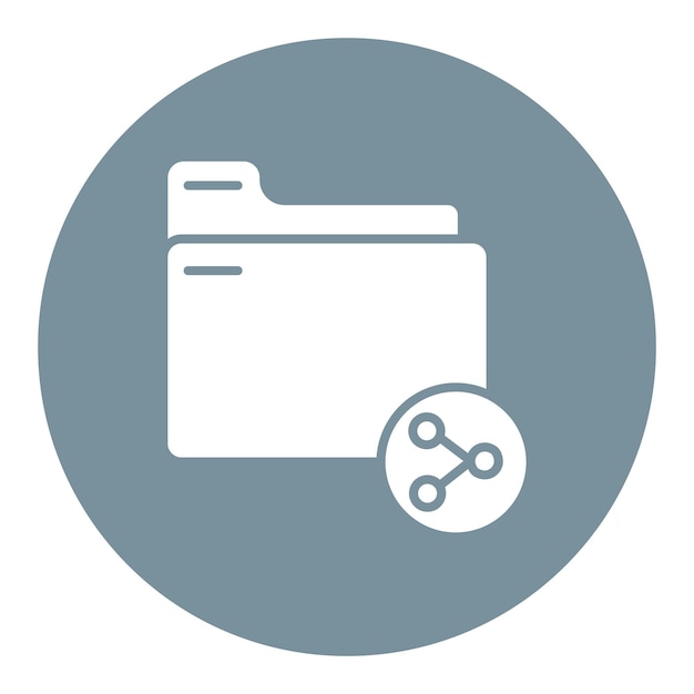 Icon zum Teilen von Ordnern