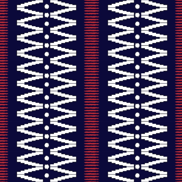 Ikat nahtloses Muster