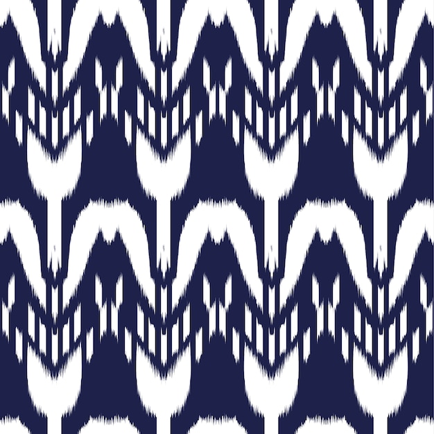 Ikat nahtloses muster