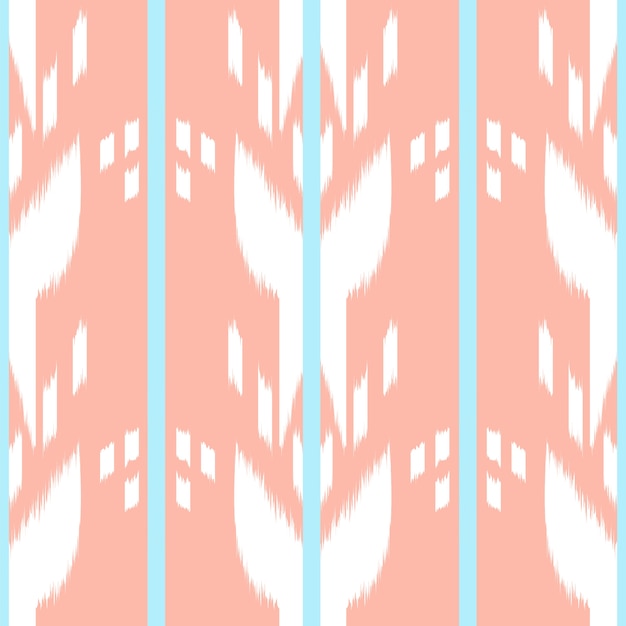 Ikat Seamless Pattern Design