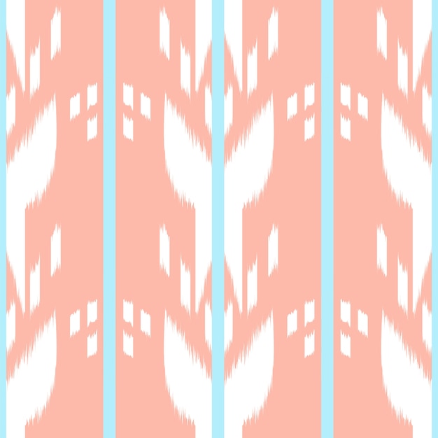 Ikat seamless pattern design