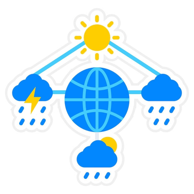 Ikonen für die Meteorologie