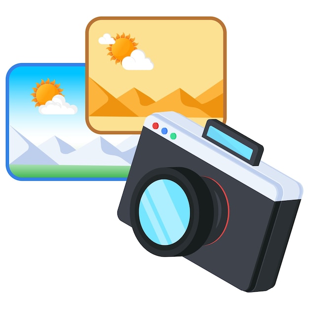 Ikonen für Reisefotografie