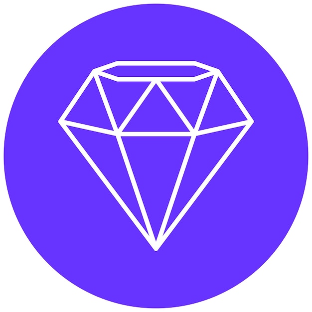 Ikonen-Stil mit Diamanten