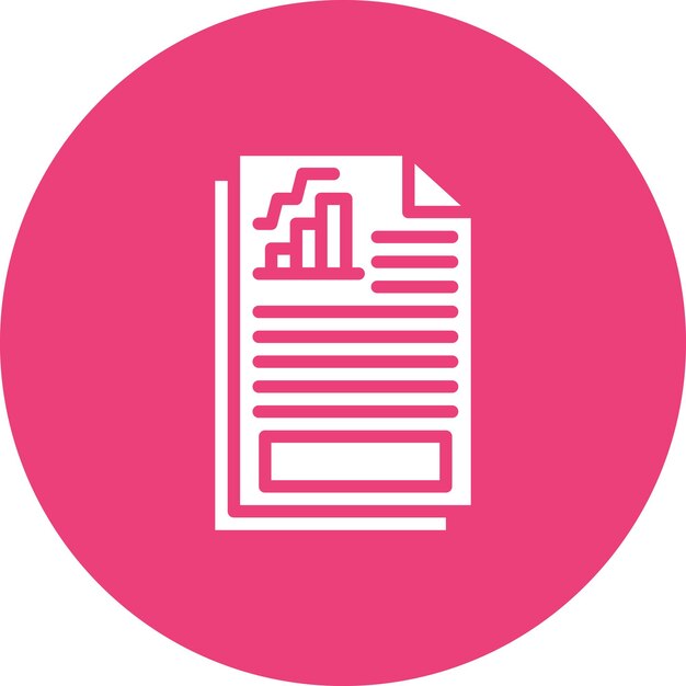 Ikonenansicht des Rechnungslegungs-Ikonensets für die Vektoranalyse von Schulden