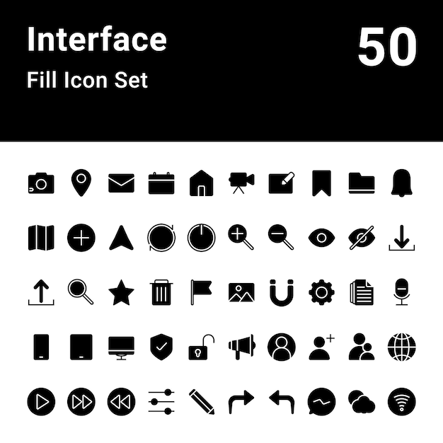 Ikonensatz für das Interface füllen