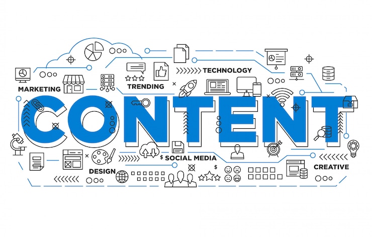 Vektor ikonischer hintergrund des digitalen marketinginhalts