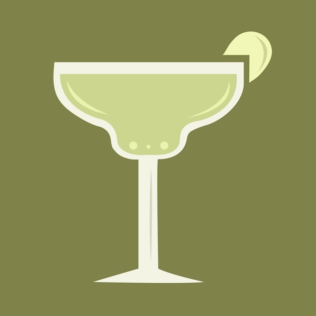 Illustration aus Margarita-Glas