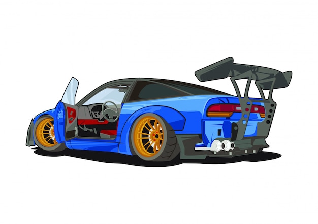 Illustration autodrift