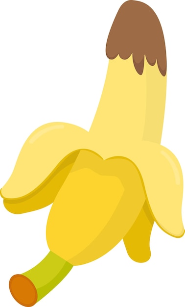 Vektor illustration der banane