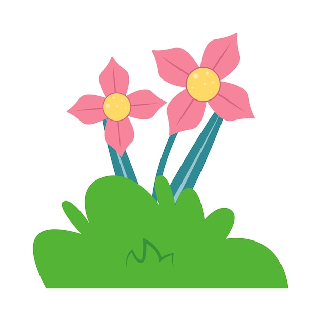 Illustration der Blume