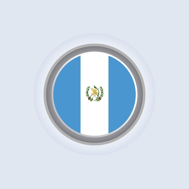 Illustration der guatemaltekischen Flaggenvorlage