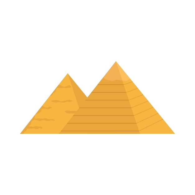 Vektor illustration der pyramide