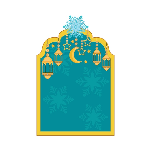 Illustration der Ramadhan-Lampe