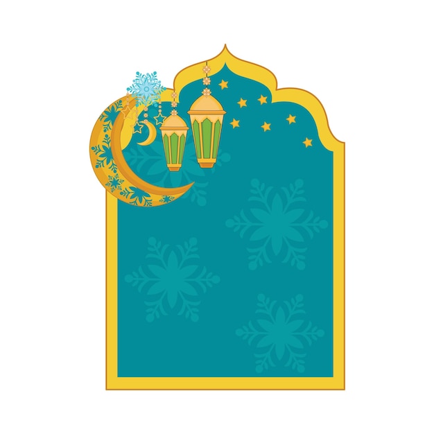 Illustration der Ramadhan-Lampe