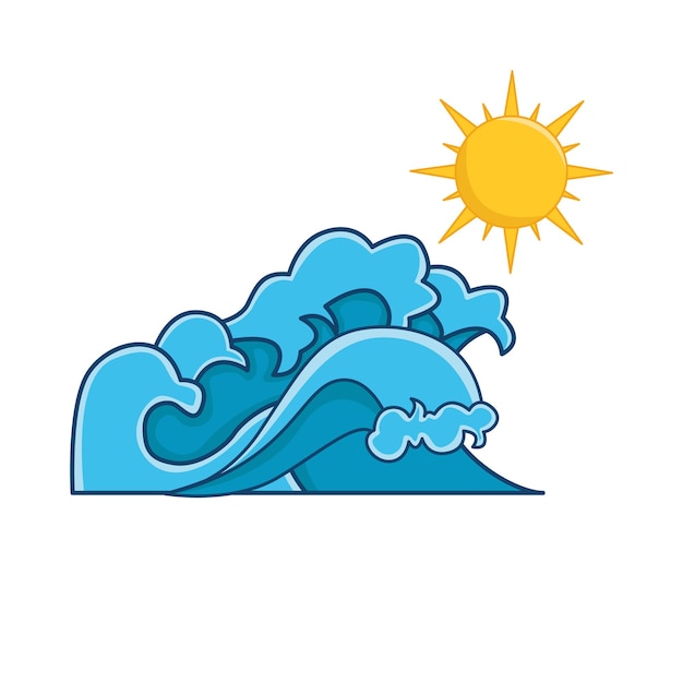 Illustration der Welle