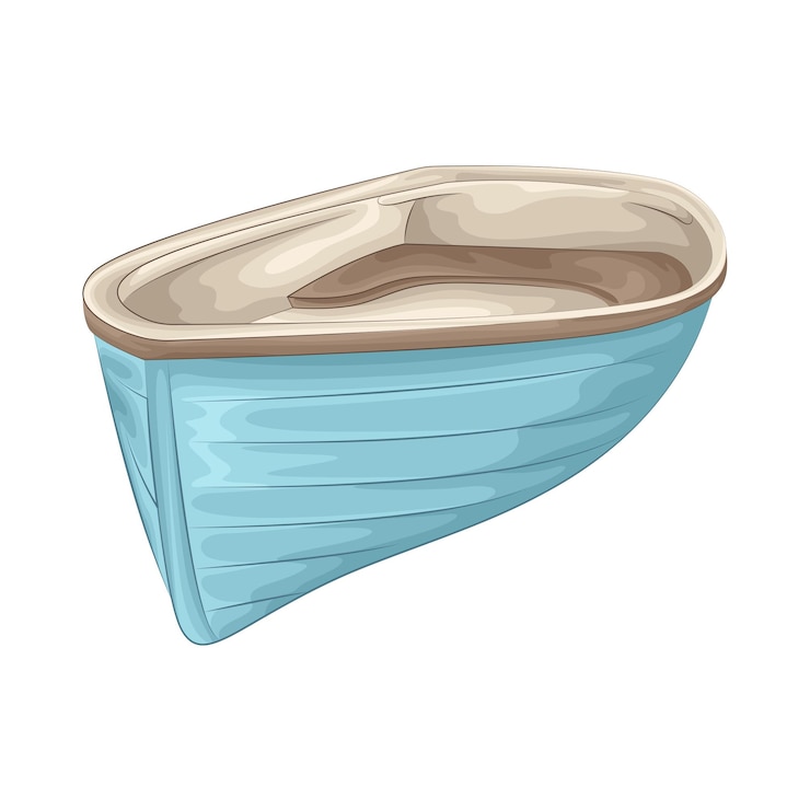 Vektor illustration des bootes