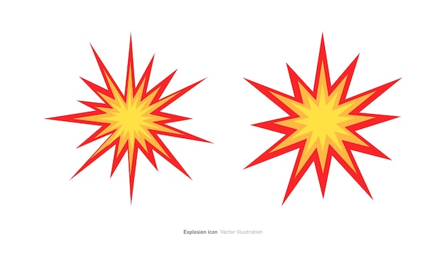 Illustration des Designers von Explosion Icon