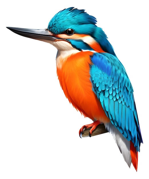 Illustration des kingfisher-maskottchen-logos