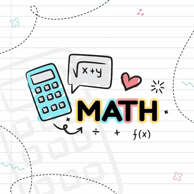 Illustration des Mathematikkonzeptes