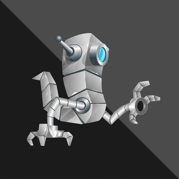 Illustration des Robotergehens