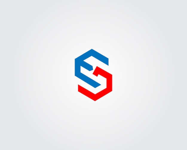 Illustration des Vektordesigns des EJ-Logo-Buchstabs