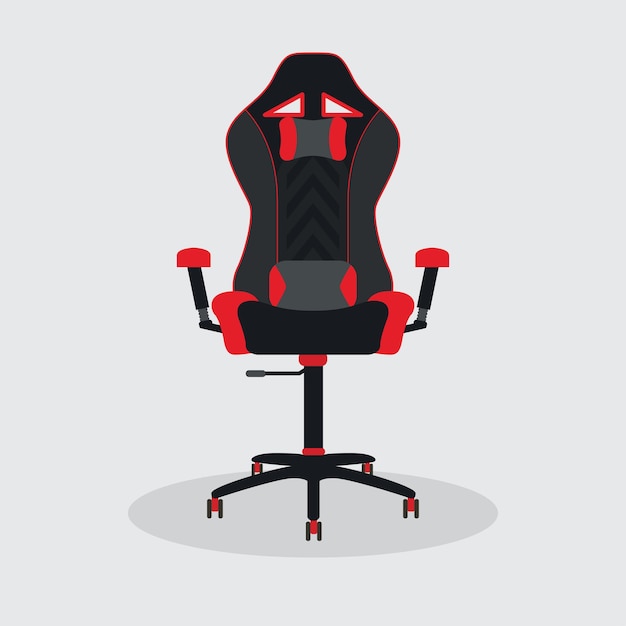 Vektor illustration eines gaming-stuhls